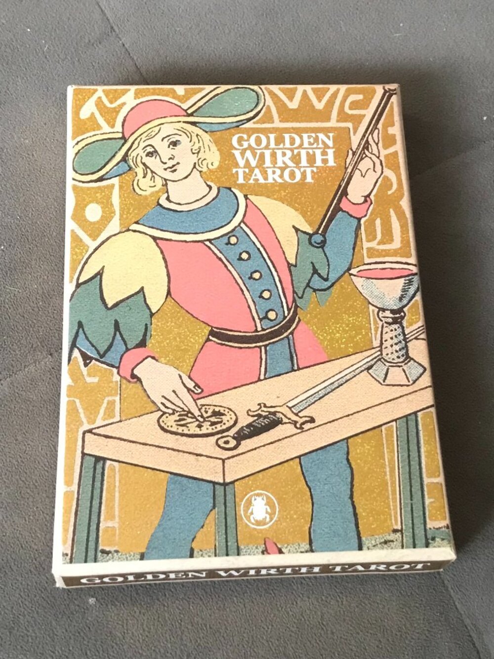 Golden Wirth Tarot 22 Gilded Major Arcana Oswald Wirth 2015